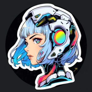 sticker anime girl pfp 10