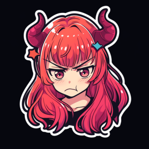 sticker anime girl pfp 9